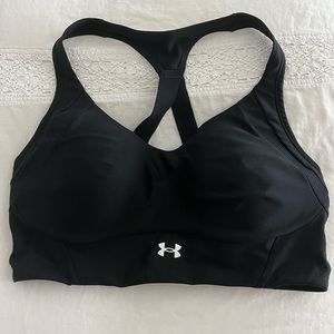 Under Armour Black Racerback Sports Bra